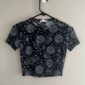 Full Tilt Celestial Mesh Top